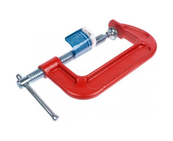 Струбцина РемоКолор G-образная, усиленная, 100 мм, 44-1-600 