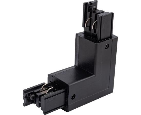 L-образный соединитель для шинопроводов Uniel трехфазный BLACK 1 POLYBAG UBX-A22 9766 