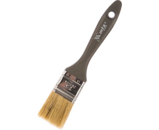 Плоская кисть ""Евро"" 1,5"", натуральная щетина, пластмассовая ручка MTX 83062 