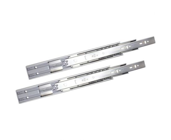 Шариковая направляющая полного выдвижения Mebax 600 мм, Н=45 мм, с доводчиком 00-00001614 