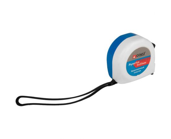 Рулетка 5x25мм, пластиковый корпус Союз 20525 