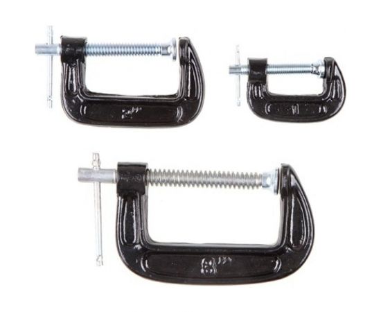 Набор G-образных струбцин ВОЛАТ 14040-03 