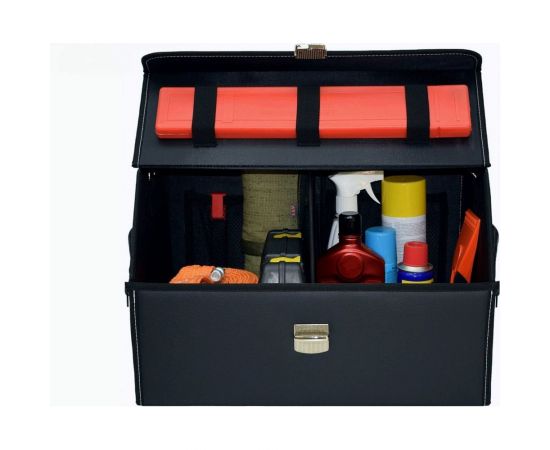 Органайзер-саквояж в ба??ажник A&P Союз Премиум размер L, черный OSZP14002 – изображение 6