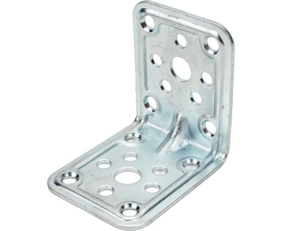Усиленный крепёжный уголок Дверной Страж 62x62x50, цинк ДС42233 – изображение 4