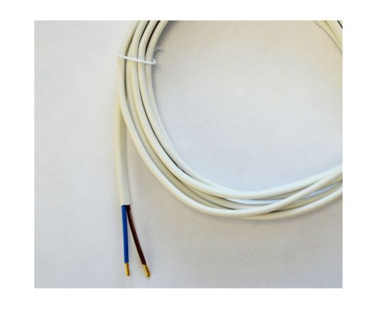 Сетевой шнур Мастер Тока ШВВПбм 2x0.75 белый, 6А, без заземления, 1,5 м, вк СШ0034 – изображение 2