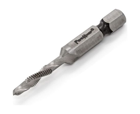 Сверло-метчик комбинированный М4, 4 мм, шаг 0.7 мм, длина 52 мм, хвостовик 1/4"", РемоКолор 35-5-905 – изображение 4