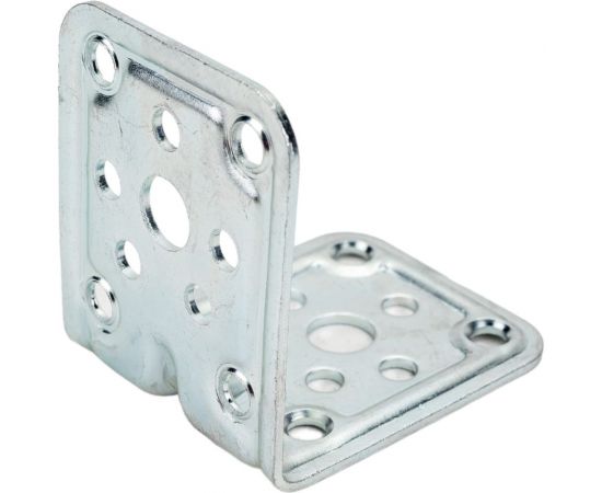 Усиленный крепёжный уголок Дверной Страж 62x62x50, цинк ДС42233 – изображение 3