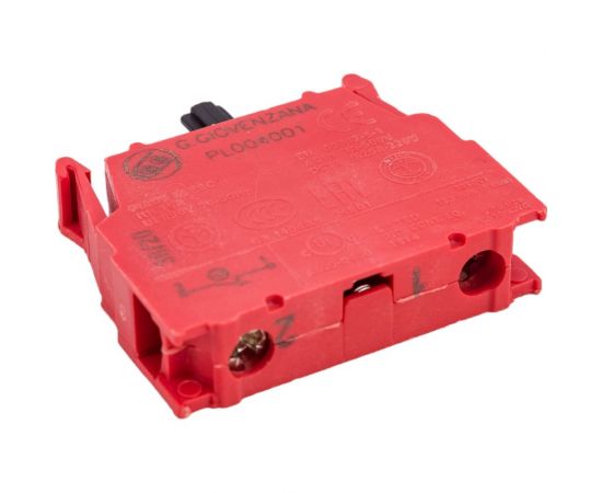 Контактный блок GIOVENZANA под винт, нормально-замкнутый PL004001 – изображение 6