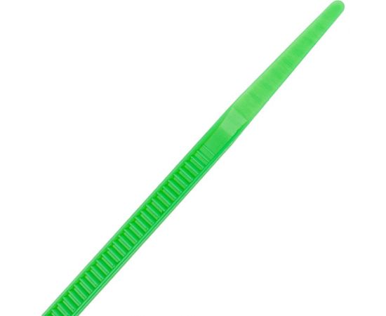 Кабельный хомут duwi нейлон, 250x3,6 мм, зеленый, 25 шт. 30240 7 – изображение 3