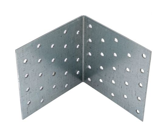 Крепежный равносторонний уголок Невский Крепеж цинк, 100x100x100x2 мм 922482 – изображение 2