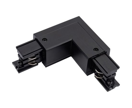 L-образный соединитель для шинопроводов Uniel трехфазный BLACK 1 POLYBAG UBX-A22 9766 – изображение 2