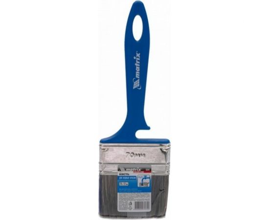 Кисть флейцевая ВОДНЫЕ КРАСКИ Color Line 70x12 мм MATRIX 83347 – изображение 2