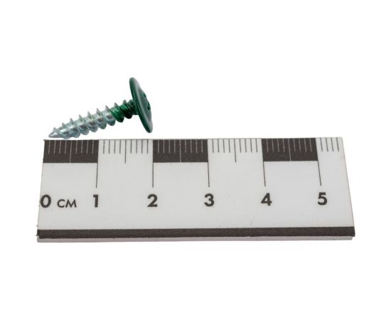 Прессшайба Качественный КРЕПЕЖ 4.2х19 мм, зеленый мох RAL 6005, острая, 250 шт 0300213 КЧ – изображение 2