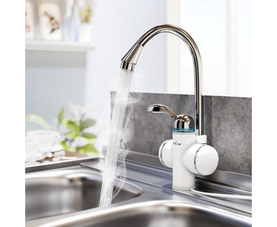 Смеситель-водонагреватель mixline проточного типа WH-001 3,3 кВт, УЗО, кухня 544216 – изображение 5