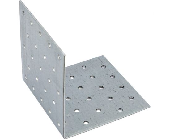 Крепежный равносторонний уголок Невский Крепеж цинк, 100x100x100x2 мм 922482 – изображение 5