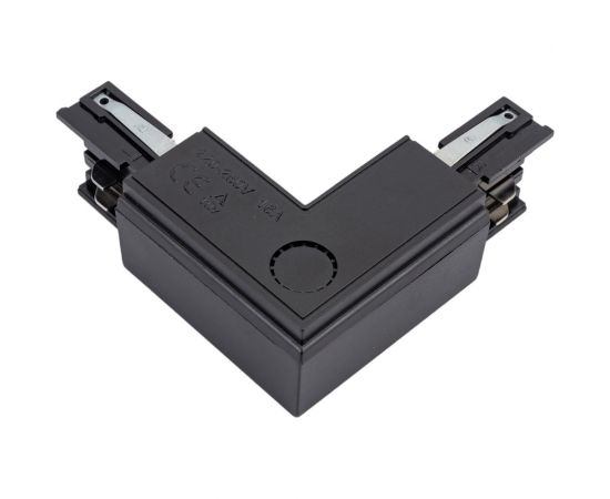 L-образный соединитель для шинопроводов Uniel трехфазный BLACK 1 POLYBAG UBX-A22 9766 – изображение 5