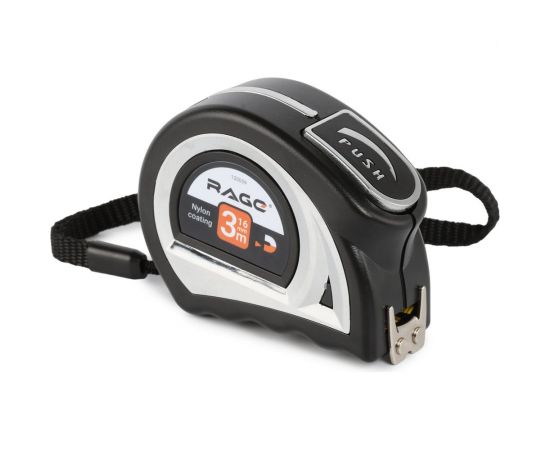 Рулетка VIRA двухсторонняя 3мх16мм нейлоновая с двухсторонним зацепом rage by 100059 – изображение 5