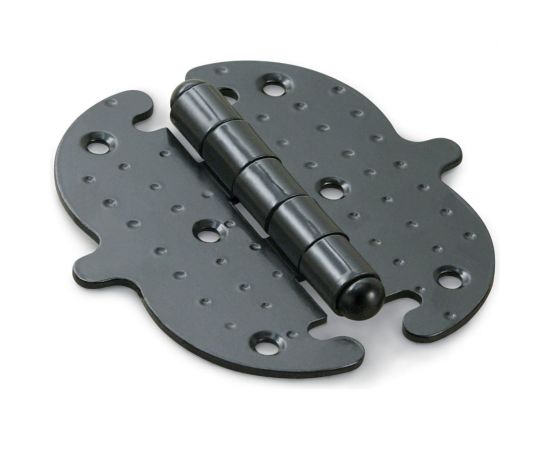 Универсальная петля Tech-Krep накладная фигурная FRS1-110 мат. черн 1 шт. 148231 