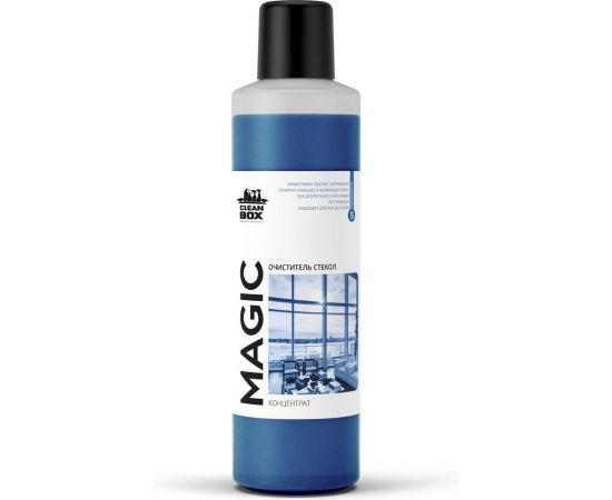 Очиститель-средство для стекол авто / обезжириватель стекла / стеклоочиститель концентрат CleanBox Magic 1 л 13191 