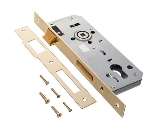 Врезной замок KALE KILIT цилиндровый, для деревянных дверей 152R, 85BS35, 23BP, SP, Ros, STB 152R3500017 