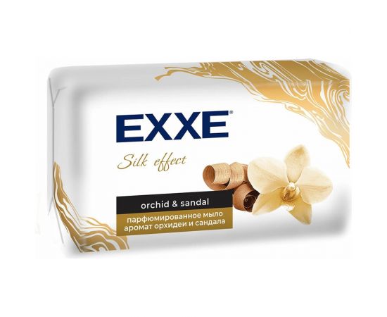 Туалетное мыло EXXE Silk effect орхидея и сандал, 140 г 257122 