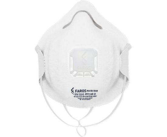 Респиратор FAROS HYGIENE FR 3110 STANDART, FFP1 NR D, с клапаном Рес 225 