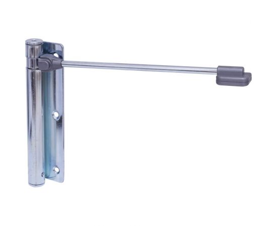 Дверной доводчик ALDEGHI LUIGI SPA левый, 170х39х225, цвет: оцинкованная сталь, к-т: 1 шт + ключ с декоративными шурупами 114AZ170S 