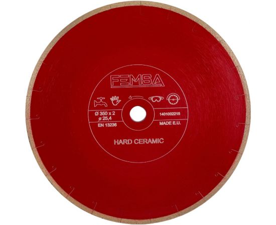 Диск алмазный по керамограниту STHC7 350x2х25.4 мм FEMSA 1401002215 