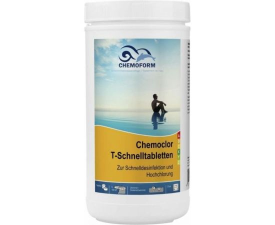 Дезинфицирующее средство CHEMOFORM КЕМОХЛОР Т - быстрорастворимые таблетки 20 г, 1 кг 504101 