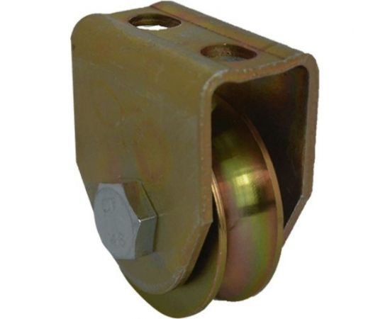 Колесо анодированное роликовое для откатных ворот 50 мм MFK-TORG ГВ-50mm 