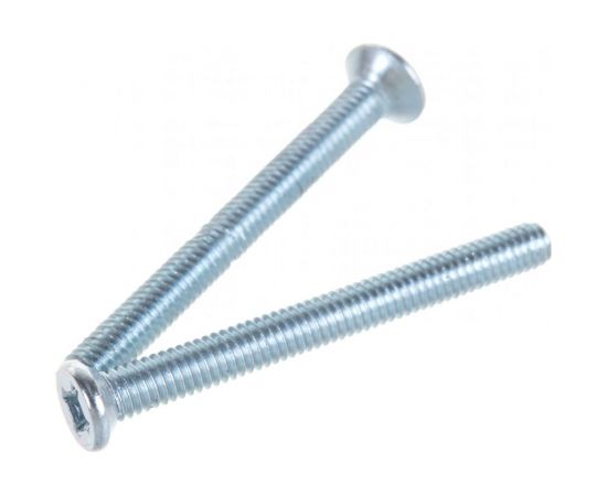 Винт Качественный КРЕПЕЖ потай с метр. резьбой, DIN 965, 4x40, 130 шт 0200871 КЧ 