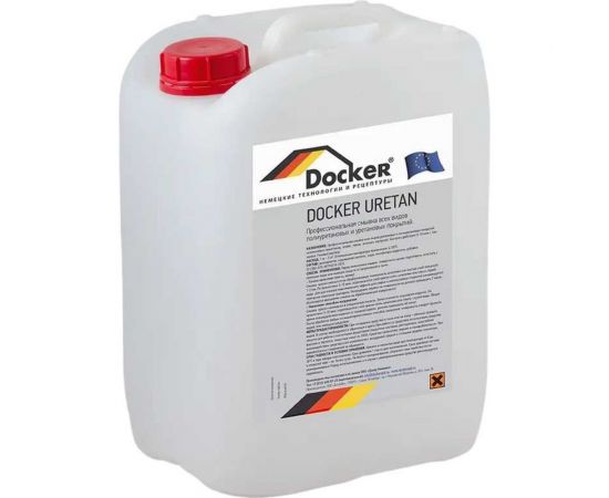 Cмывка уретановых и полиуретановых составов DOCKER URETAN гелевый раствор, без кислоты, 12 кг 115 