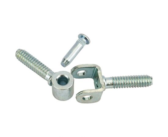 Ввертная петля Tech-Krep ПВВ-1 цинк 1 шт. пакет 148225 