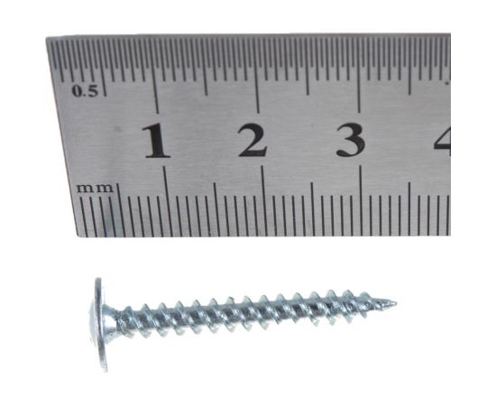 Саморезы остроконечные для листовых пластин (100 штук, 4.2 х 32) Хортъ 22732-0 – изображение 4