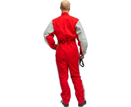 Комбинезон пескоструйщика Ф красный 011-11-22 – изображение 3