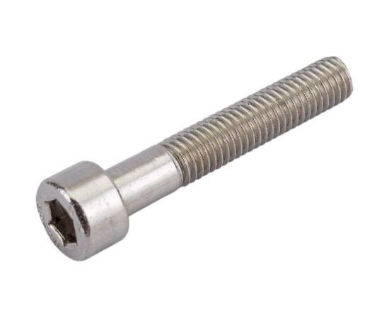 Нержавеющий винт с цилиндрической головкой KREPFIELD M5x30 мм, DIN 912, А2, внутренний шестигранник, неполная резьба, 15 шт. 912A2ВИНТПР5Х30-15 – изображение 4