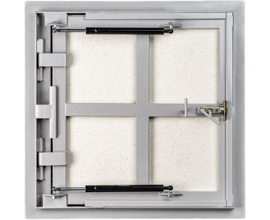 Ревизионный напольный люк Вентмаркет на газовых амортизаторах, 500x500 LNA500x500 – изображение 2