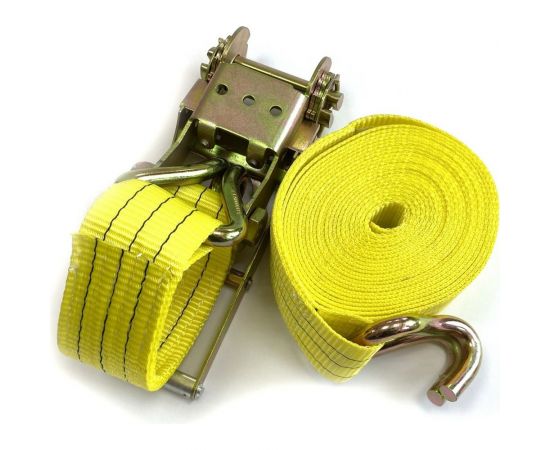 Стяжной ремень с храповиком для крепления груза ТамбовТехСнаб 5/10 т, 8 м, 75 мм 7930105412794 – изображение 5