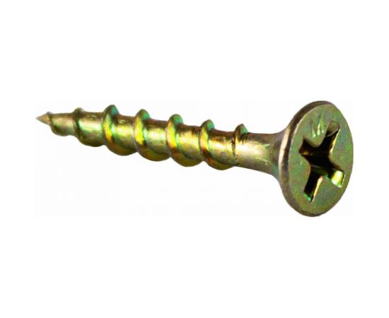 Саморез Daxmer гкд 3,5x25 желтый цинк, 1 кг 437207 – изображение 5