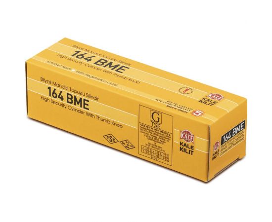 Цилиндровый механизм KALE KILIT 164BME 26+10+35M: 71mm, NP, 5K, STB, к-в 164BME00159 – изображение 4