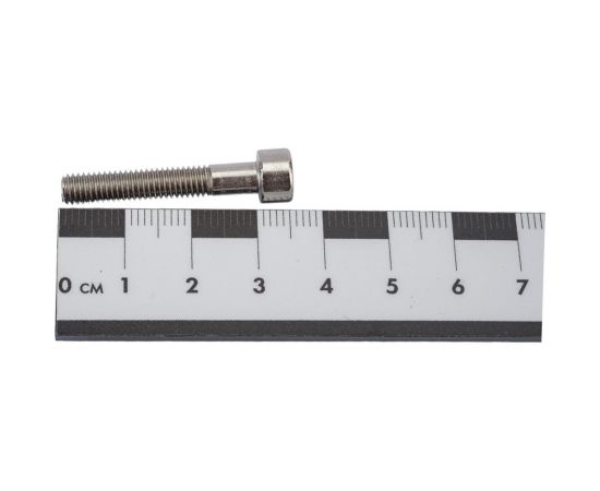 Нержавеющий винт с цилиндрической головкой KREPFIELD M5x30 мм, DIN 912, А2, внутренний шестигранник, неполная резьба, 15 шт. 912A2ВИНТПР5Х30-15 – изображение 2