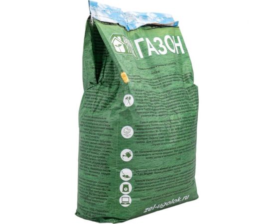 Семена газона Зеленый уголок травосмесь Озеленитель, 10 кг 4660001290877 – изображение 2