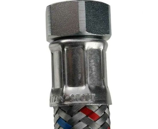 Гибкая подводка для воды STOUT ВР 3/4 х ВР 3/4, длина 200 см SHF-0320-182020 RG008V1OMVJ29M – изображение 2
