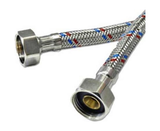 Подводка для воды Pro Legend 40 см., нержавеющая сталь 12мм 1/2 гайка-гайка PL7702 