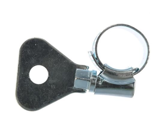 Металлические, червячные хомуты СИБРТЕХ 10-16мм, ширина 10мм, W1, с металлическим ключом, 2шт 476487 