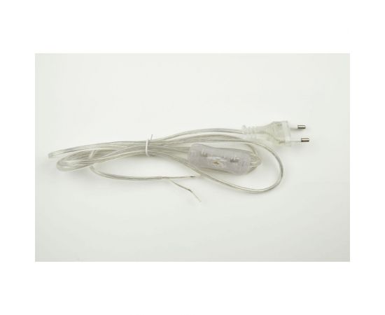 Сетевой шнур с вилкой и выключателем Uniel UCX-C11/02A-170 CLEAR UL-00004433 