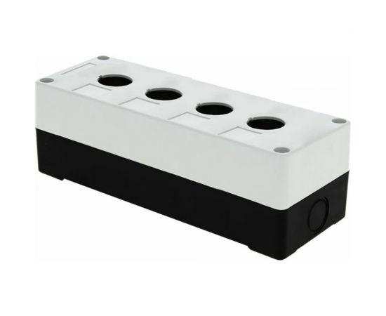 Корпус EKF КП104, 4 кнопки белый cpb-104-w 