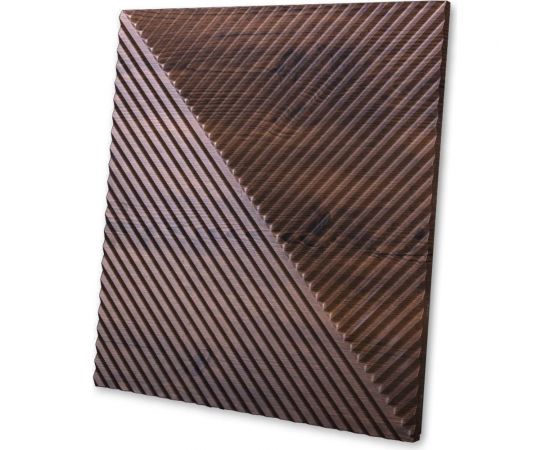 Стеновые панели 3D Artpole FIELDS-1 (гипсовые; дуб мелвилл; 600x600 мм; 1 шт) MMD-0008-1 