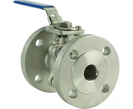 Шаровый кран DN.ru КШФП.316.200 Ду25 Ру40 с ISO-фланцем и рукояткой D160-04838 