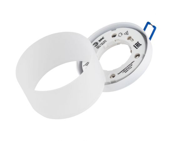 Встраиваемый светильник под лампу ЭРА GX53 DK98 WH белый матовый Б0056348 – изображение 8